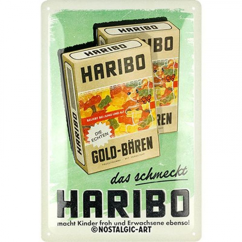 Blechschild Haribo Box 1